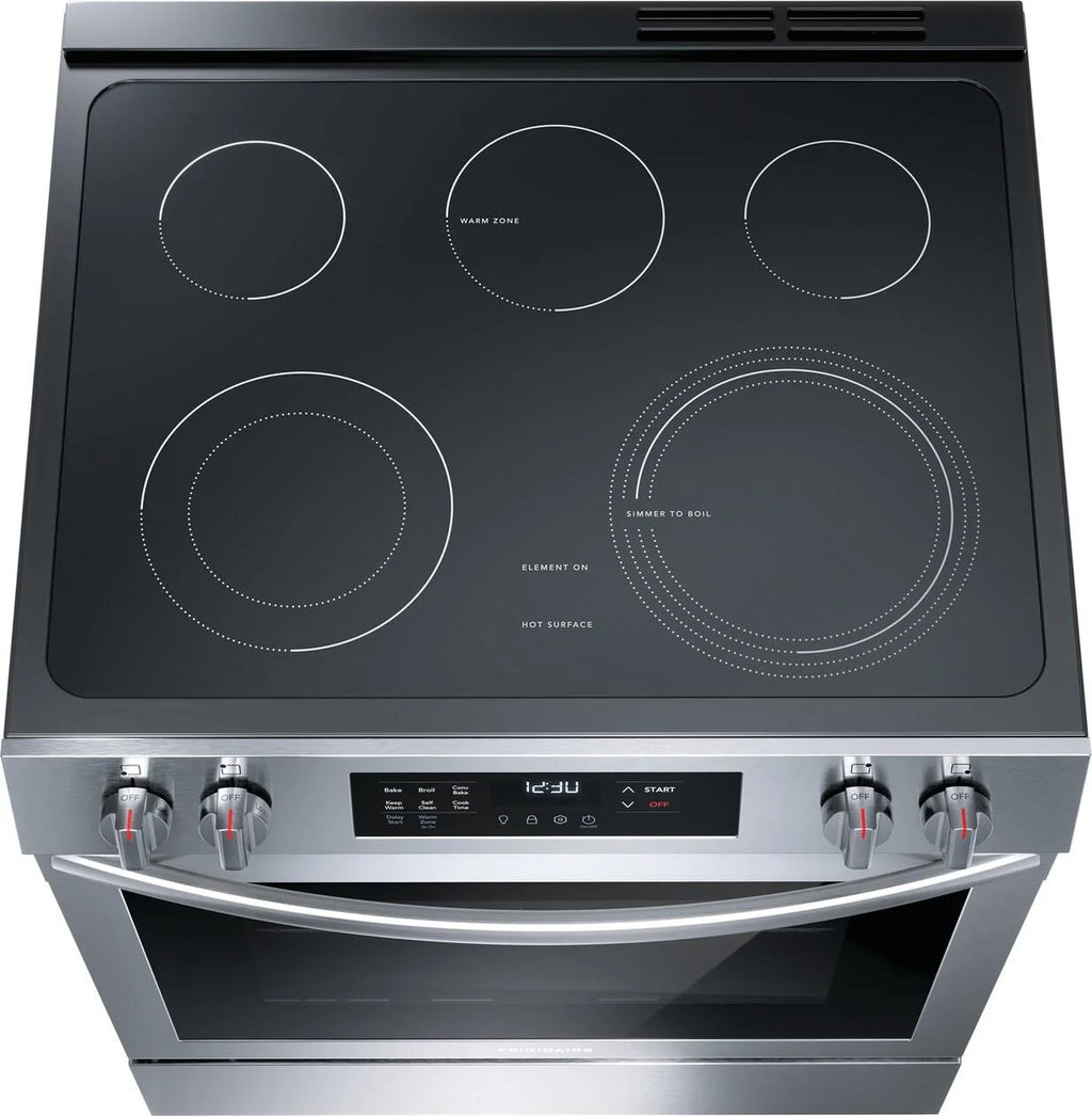 30" Front Control Electric Range L107260