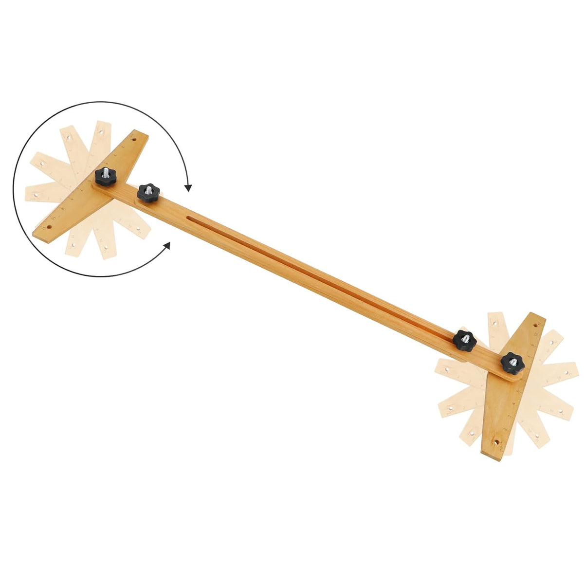 Adjustable Stair Tread Gauge Tool with Scale Pack of 2 Z7704