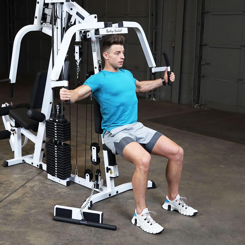 210 lbs Black Weight Stack Home Gym Machine K3102