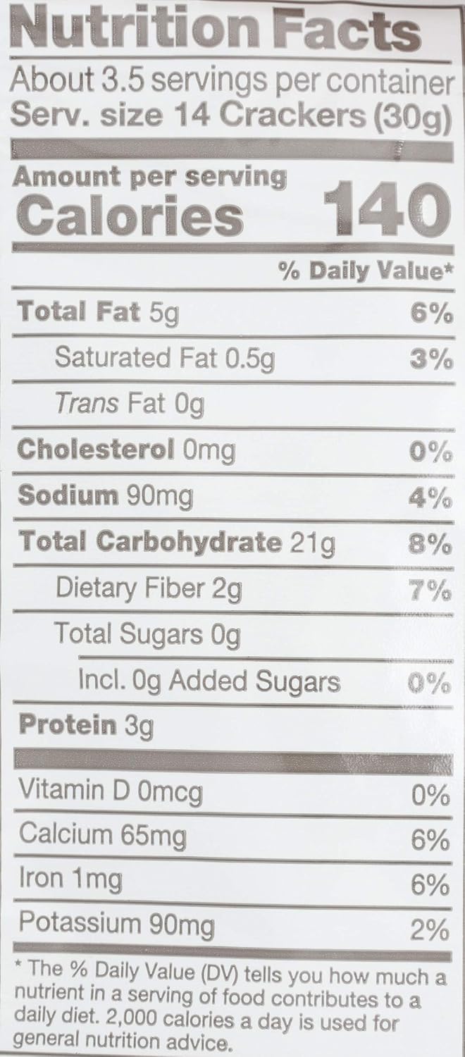 Multi Seed Rosemary Olive Oil Gluten Free Crackers, 4 Ounce H9355