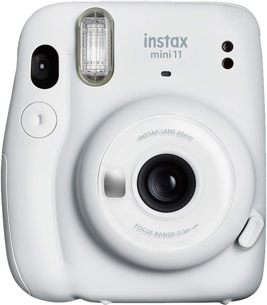 Instant Camera Bundle with Twin Pack Instant Film (60 Sheets) and Case D1194