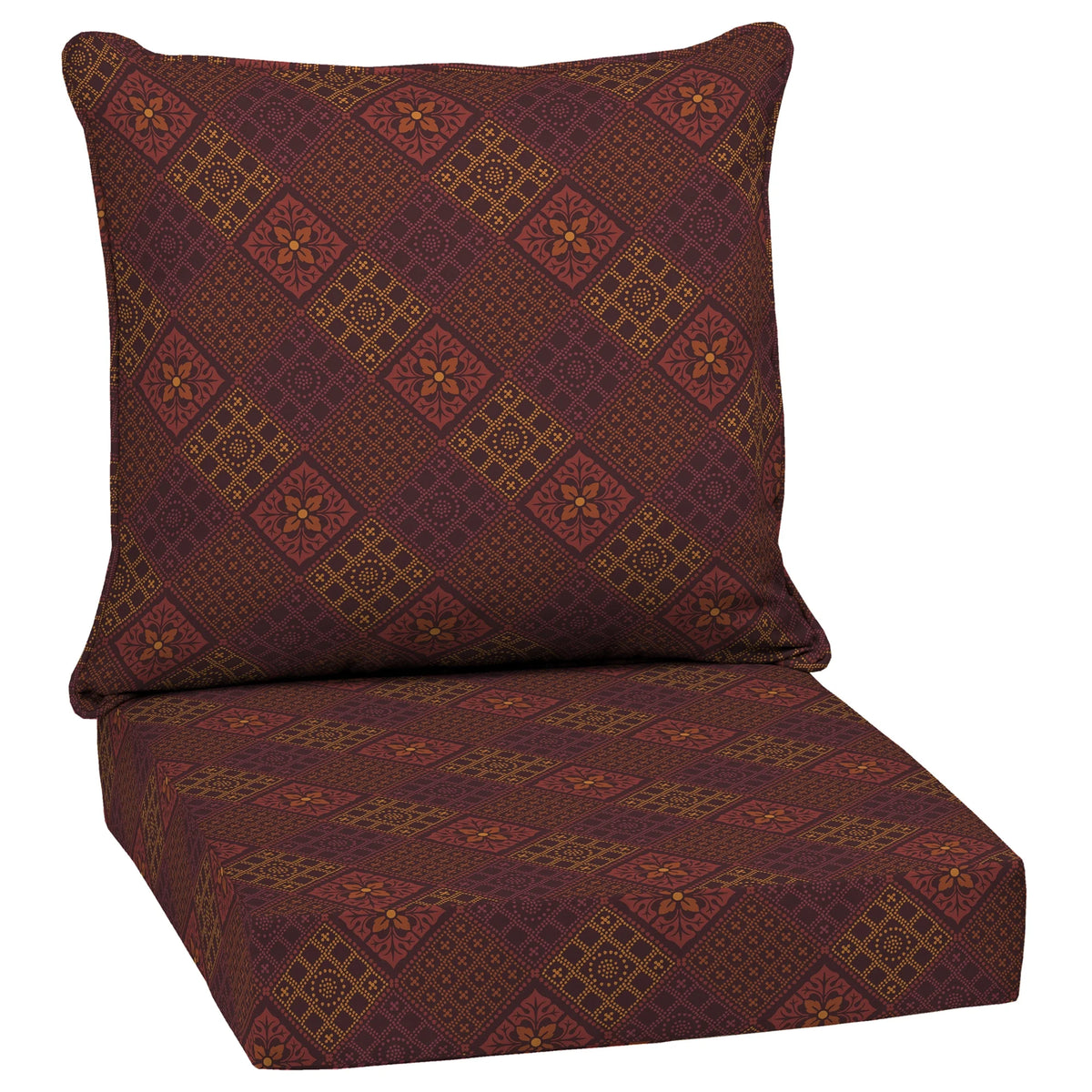 Water Repellant Fade Resistant Deep Seat Cushion Set K13383