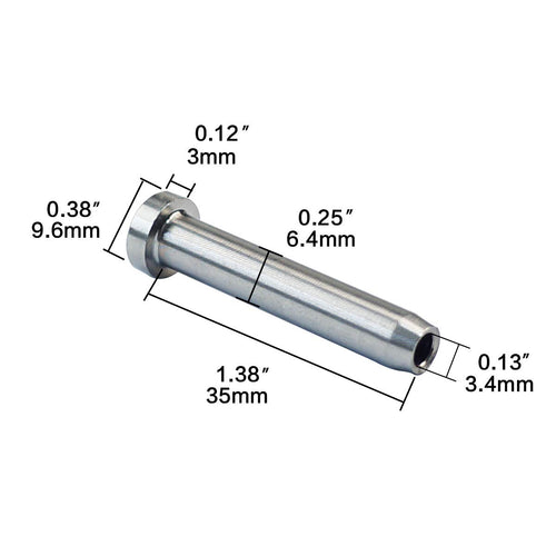 100Pack 1/8 T316 Stainless Steel Cable Railing Kit Hardware Terminal End Fitting K522