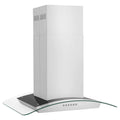 36 Inch Convertible Island Mount Range Hood Stainless Steel A99676