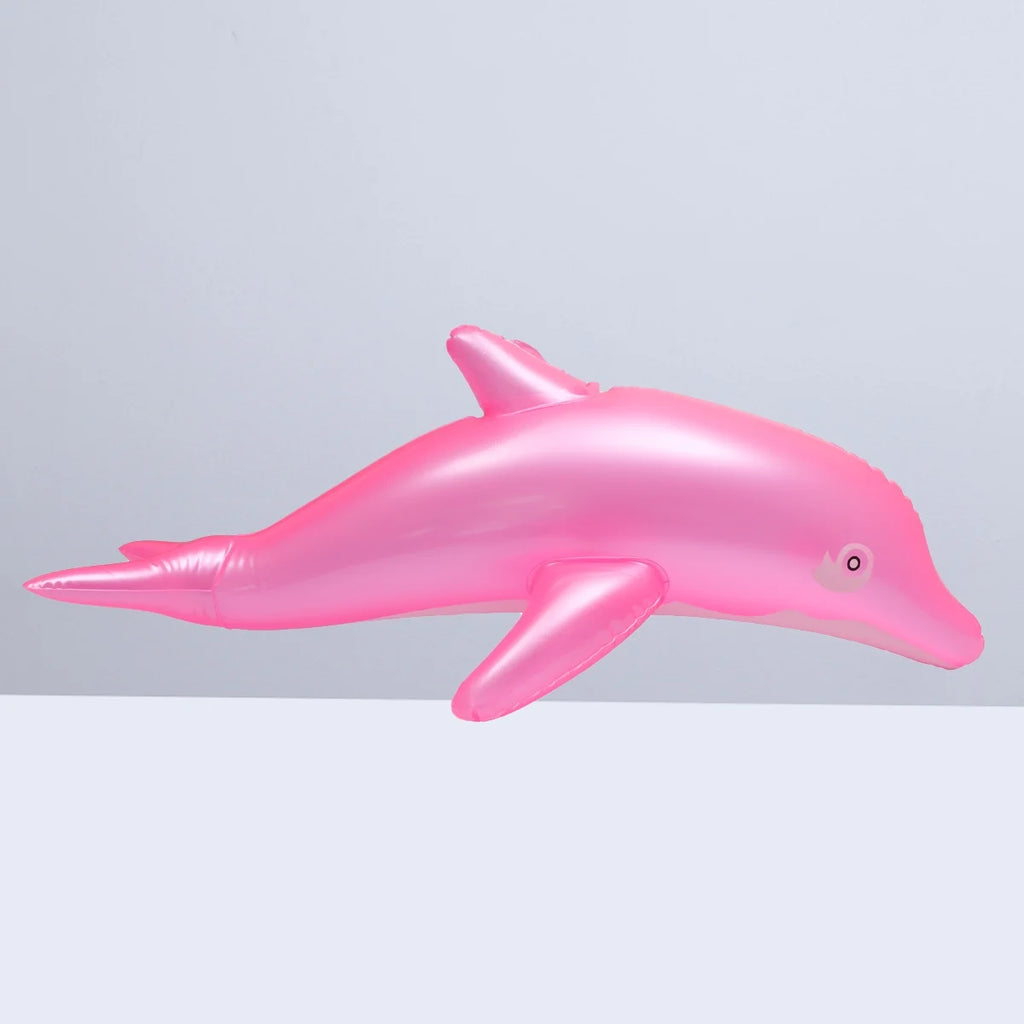 Pink Inflatable Dolphin Bath Toy K7925