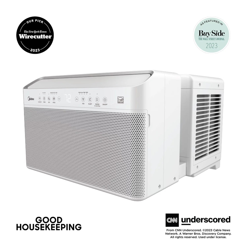 8,000 BTU Smart Inverter U-Shaped Window Air Conditioner G906138