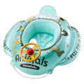 Inflatable Baby Swim Float Pool Ring with Sun Protection O5996