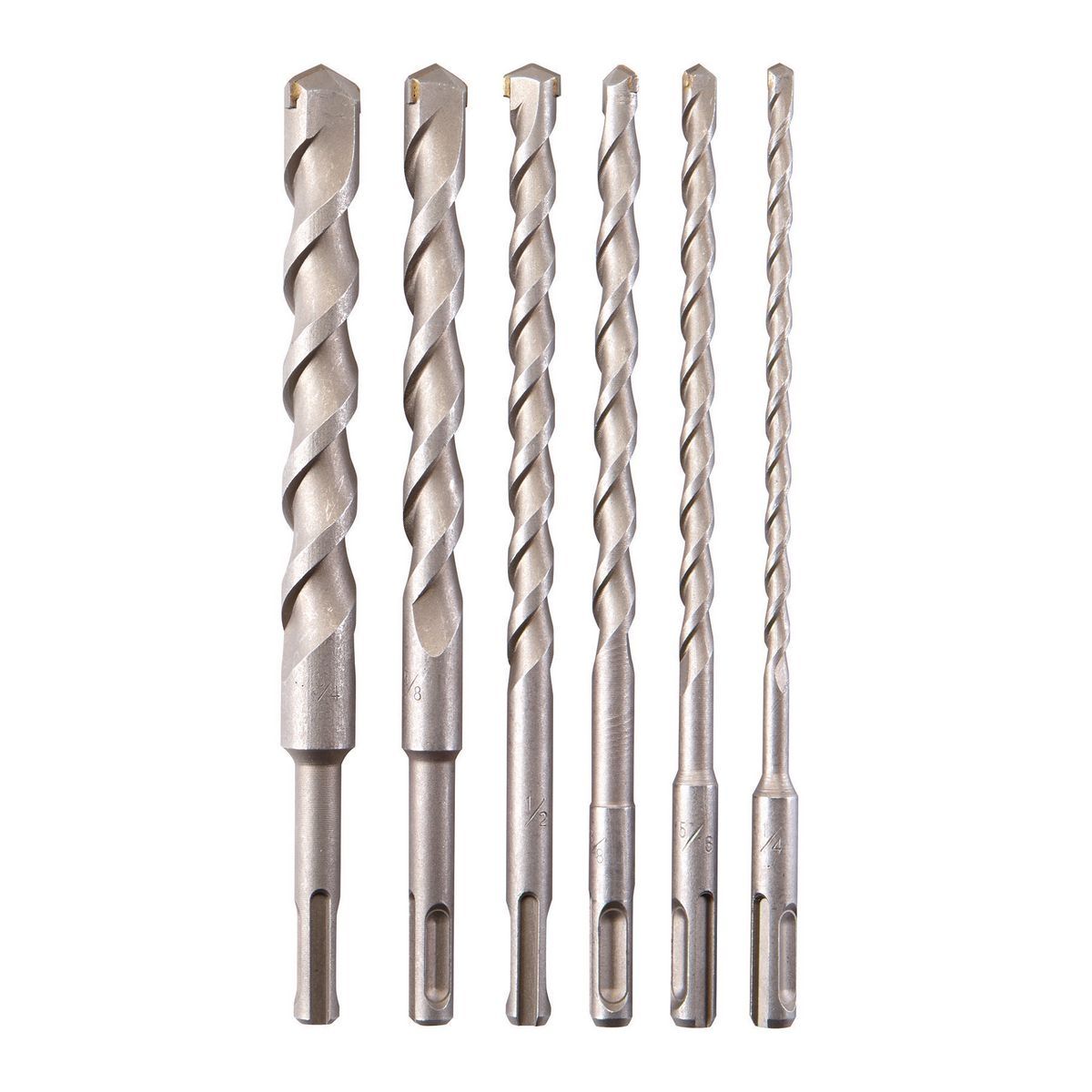 8 in. SDS Masonry Bit Set, 6 Piece Z7731