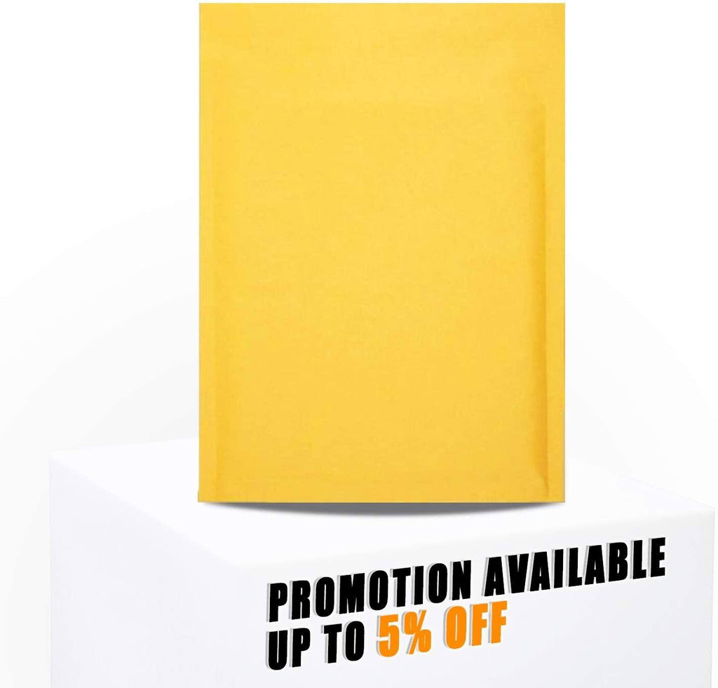 500 Pack Kraft Self Seal Bubble Mailers Padded Envelopes P2729