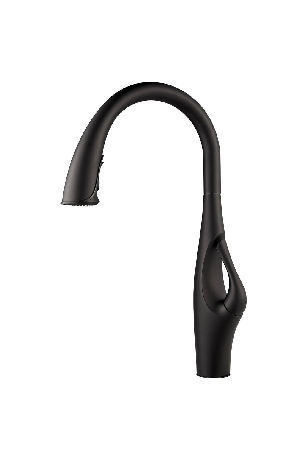 Black Pull-Down Kitchen Faucet W23243