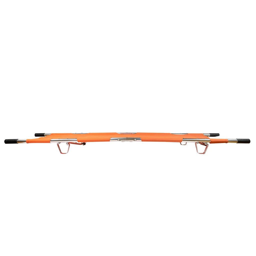 Orange Folding Medical Stretcher T4021