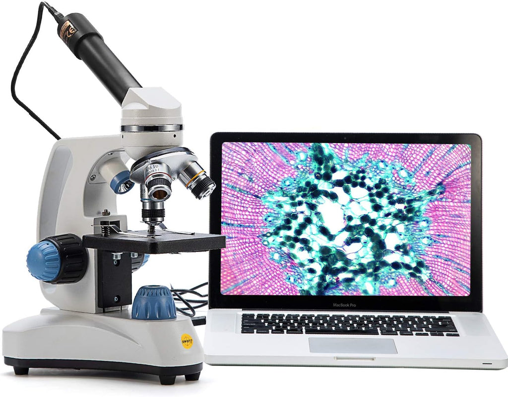 Compound Student Microscope, 40X-1000X, Monocular Head J24667