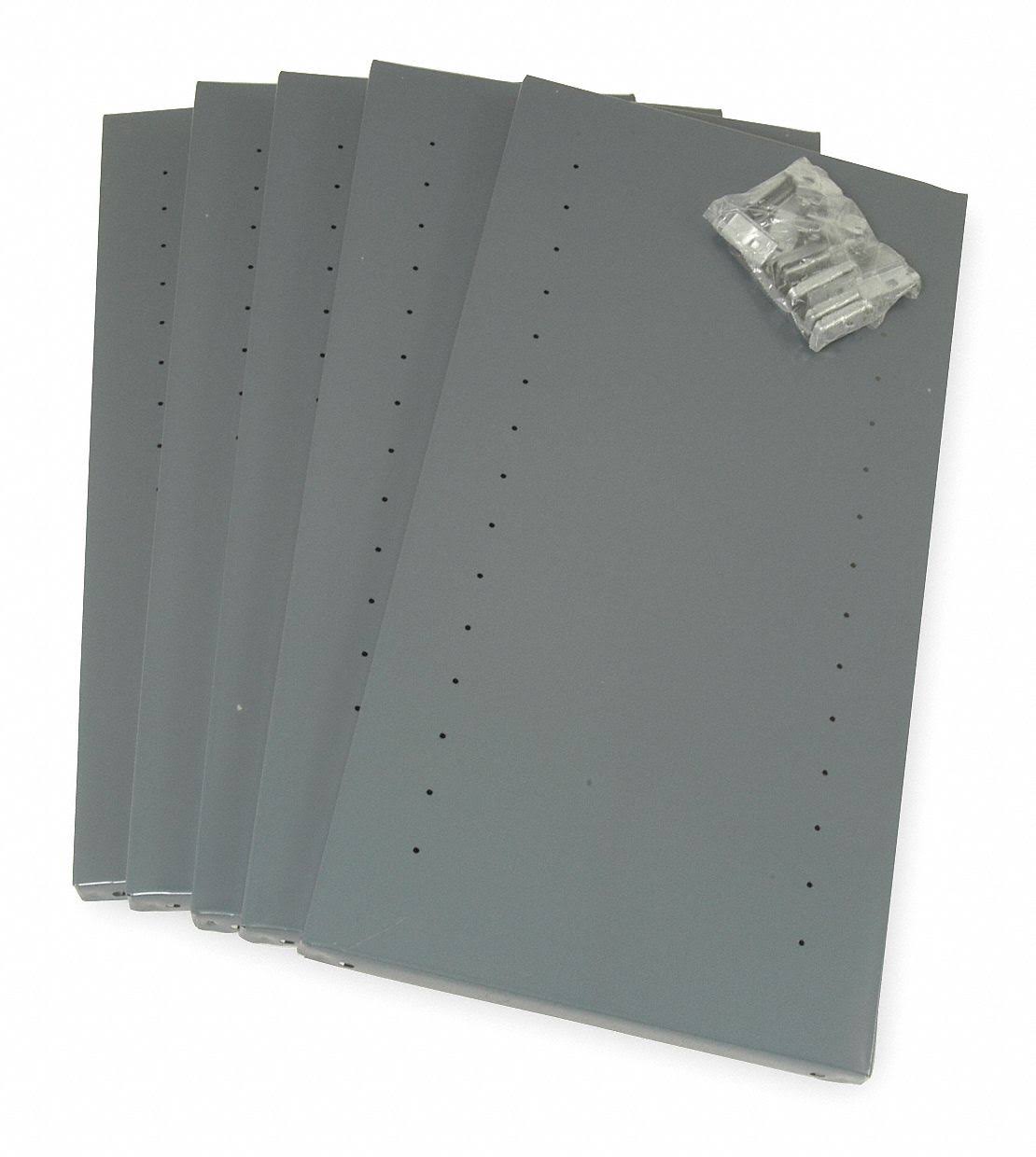 Gray Shelves, 48 in. W, Pk 5 E40224