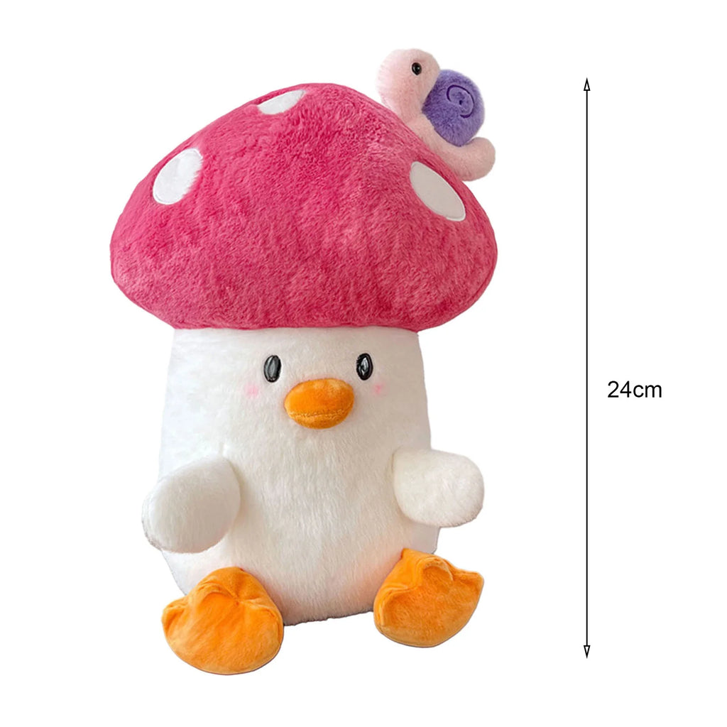 Plush Mushroom Chick Stuffed Animal Toy L382