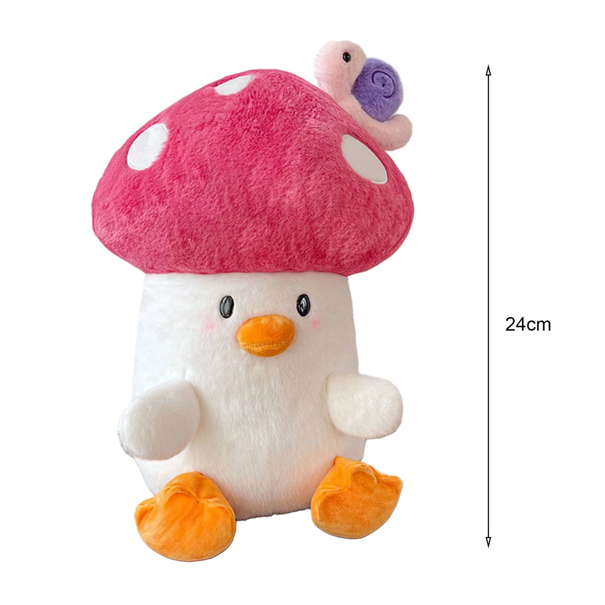 Plush Mushroom Chick Stuffed Animal Toy L382