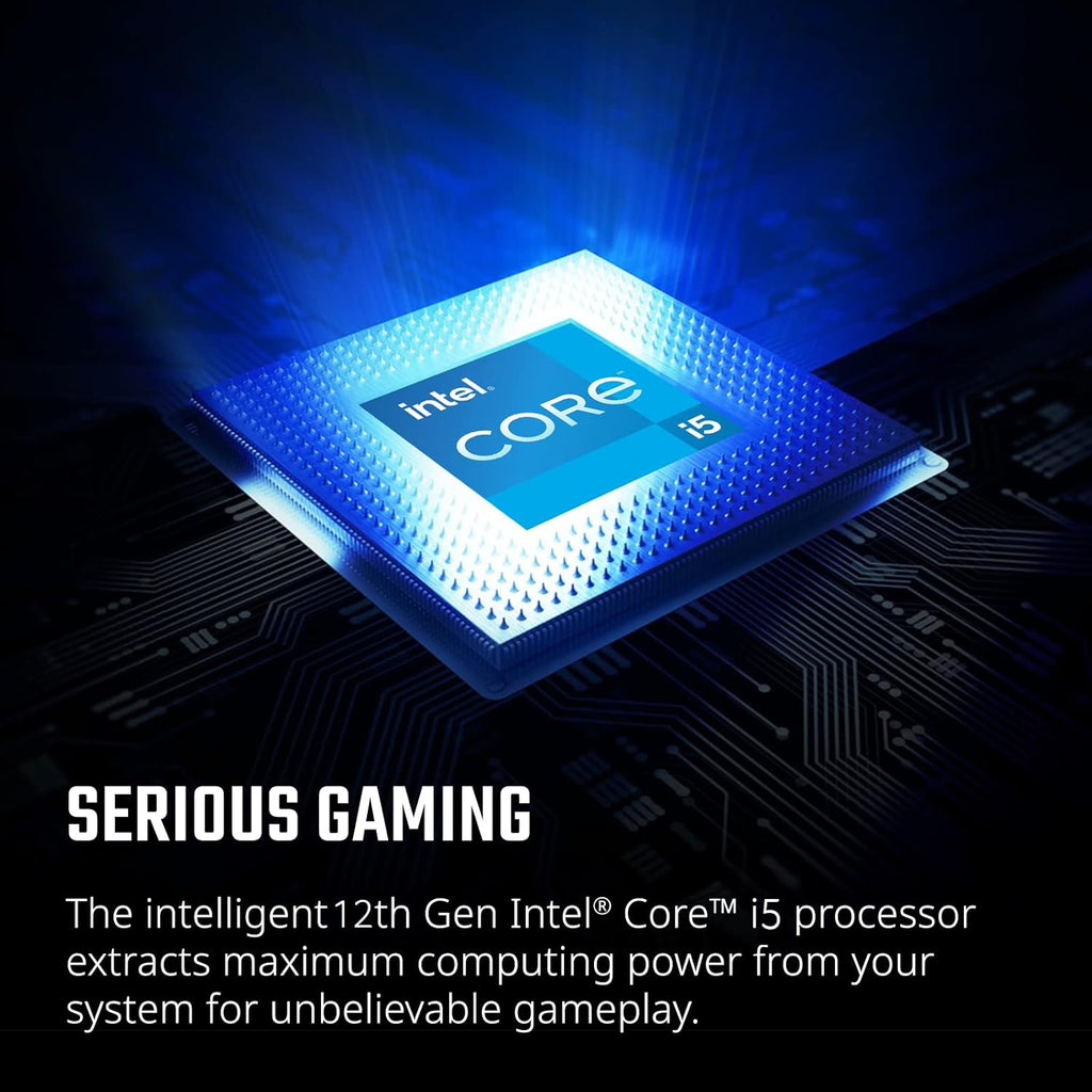 Gaming Laptop with Core i5-12500H, NVIDIA GeForce RTX 3050, 24 Inch Computer Monitor Full HD 1920 x 1080p VA Display 75Hz 3000:1 Contrast Ratio I879700