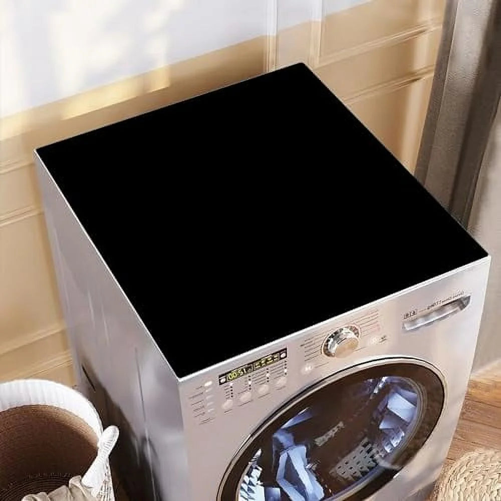 Black 27" x 31.5" Washer or Dryer Top Mat Cover O4907