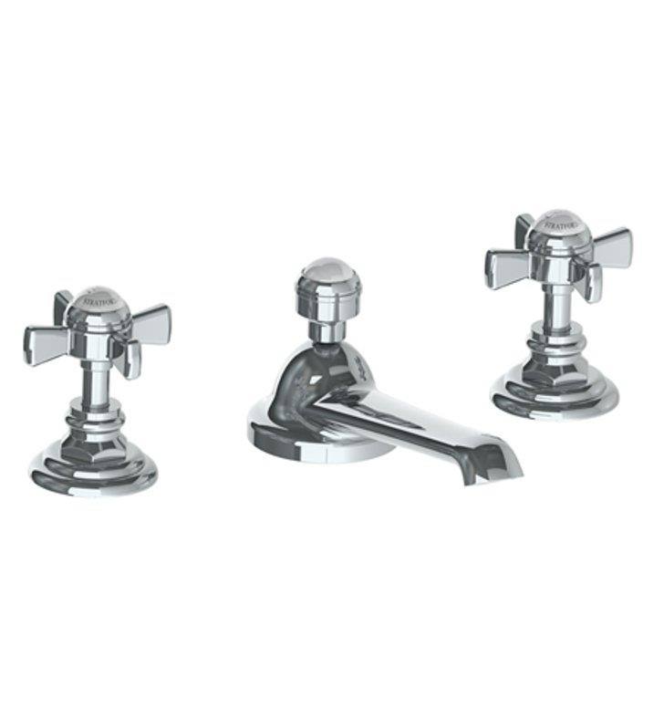 Polished Natural Brass Widespread Lavatory Faucet O17380