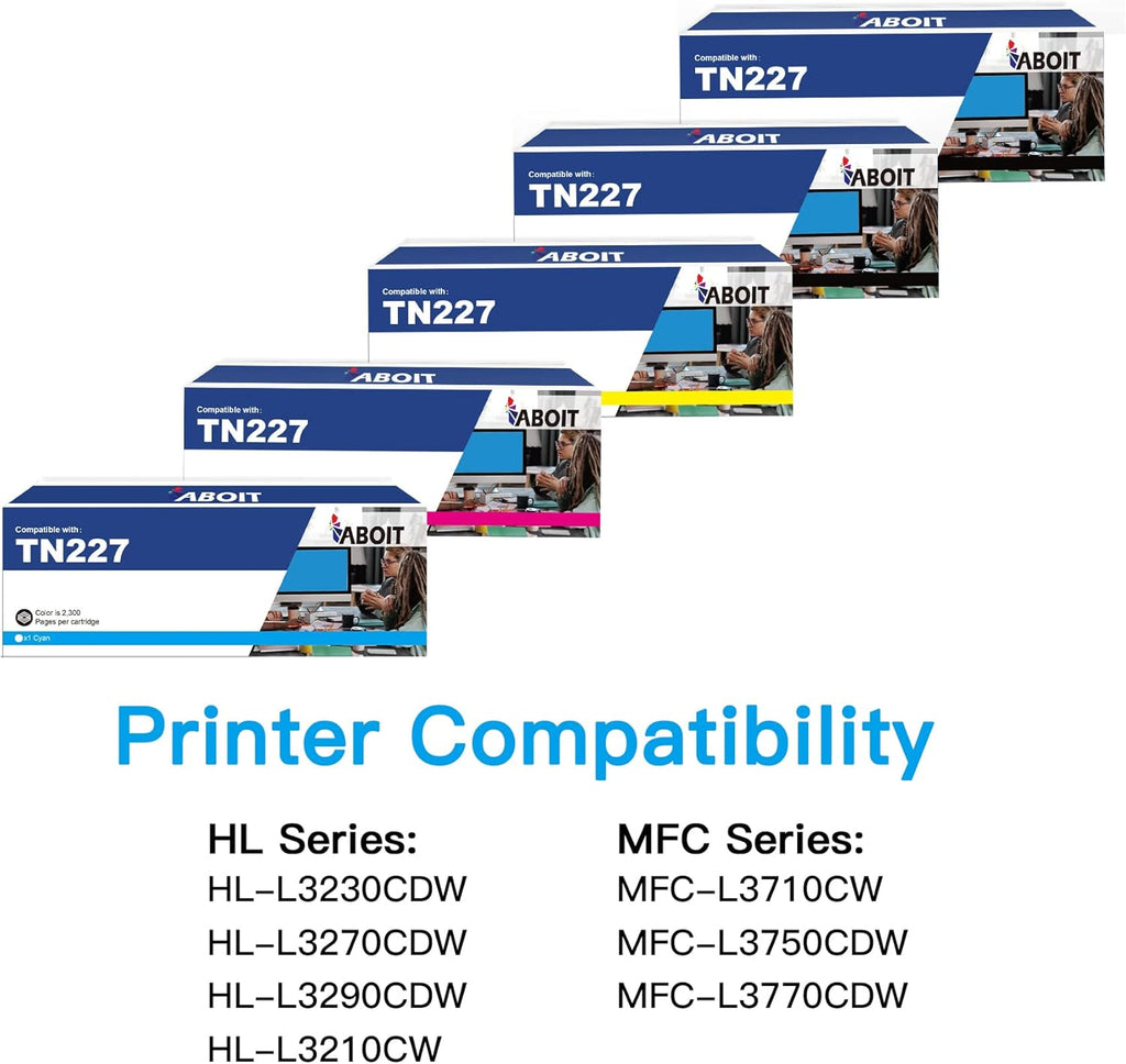 Compatible Toner Cartridge Replacement 5 Pack F5788