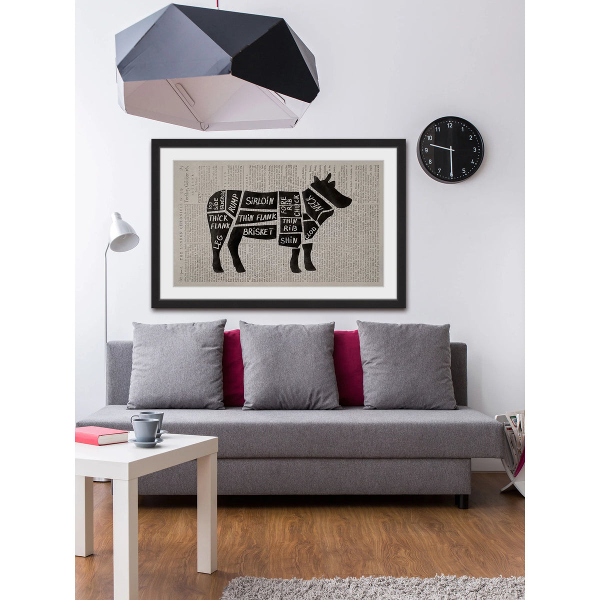 Framed Painting Print L688