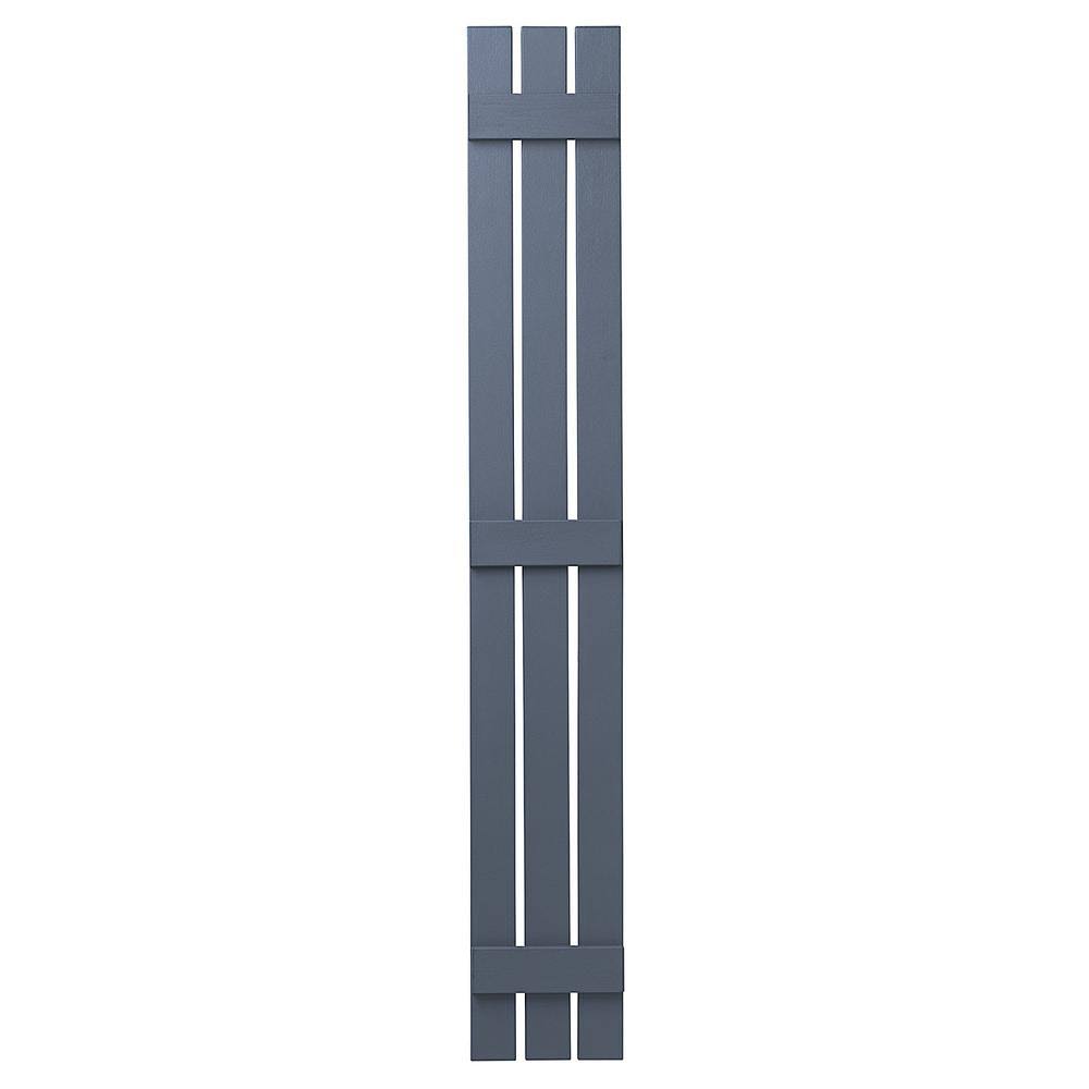 Blue Board and Batten Shutter W17964