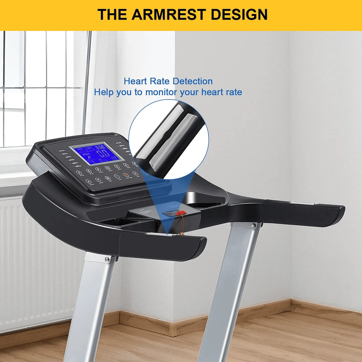 3HP Folding Treadmill with Auto Incline E27326