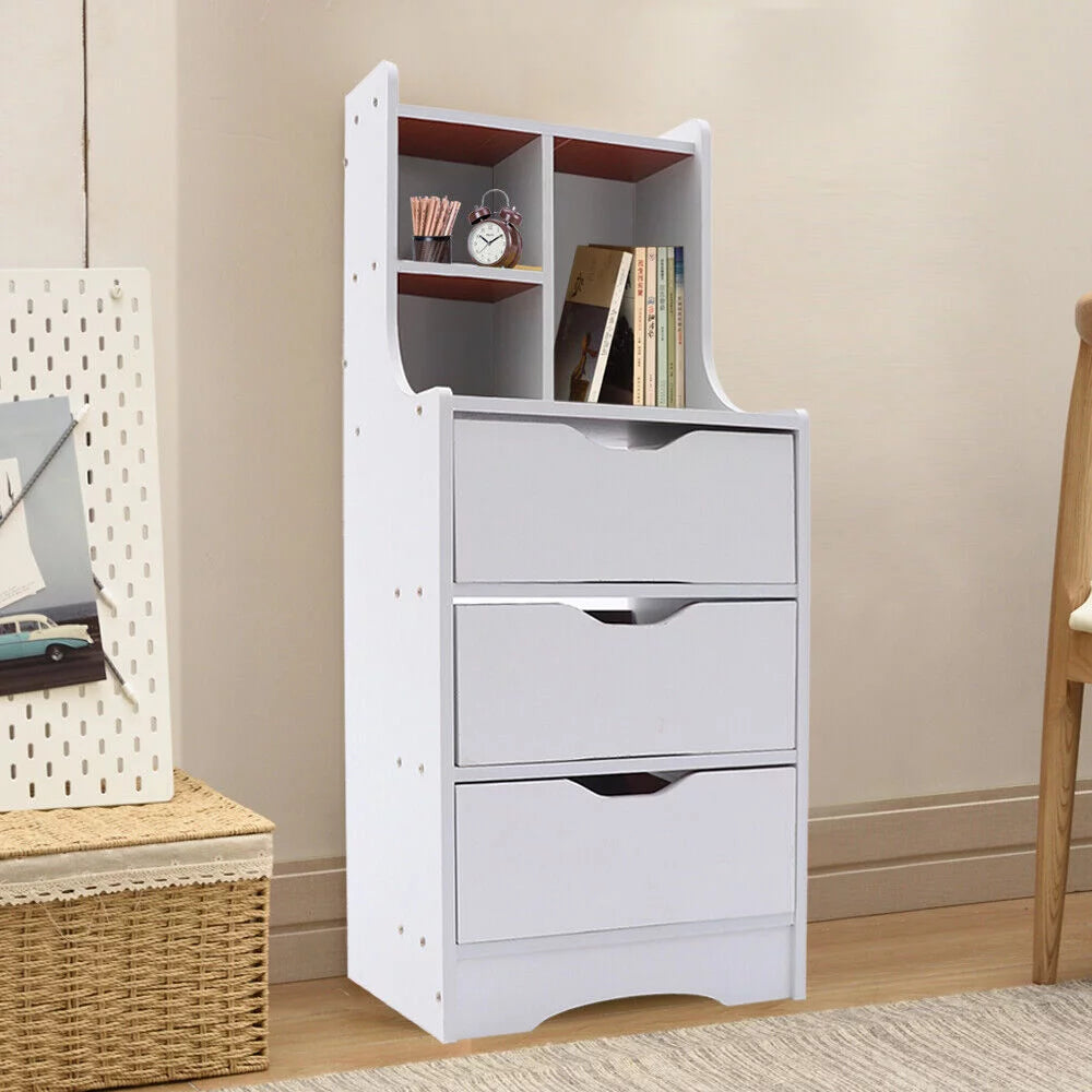 Modern 3 Drawer Nightstand M52661