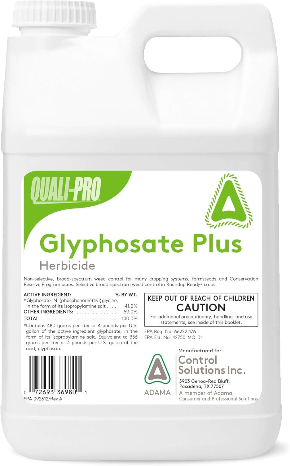 2.5 Gallon 41% Glyphosate with Surfactant J940