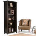 Solid Wood 5-shelf Bookcase J96315