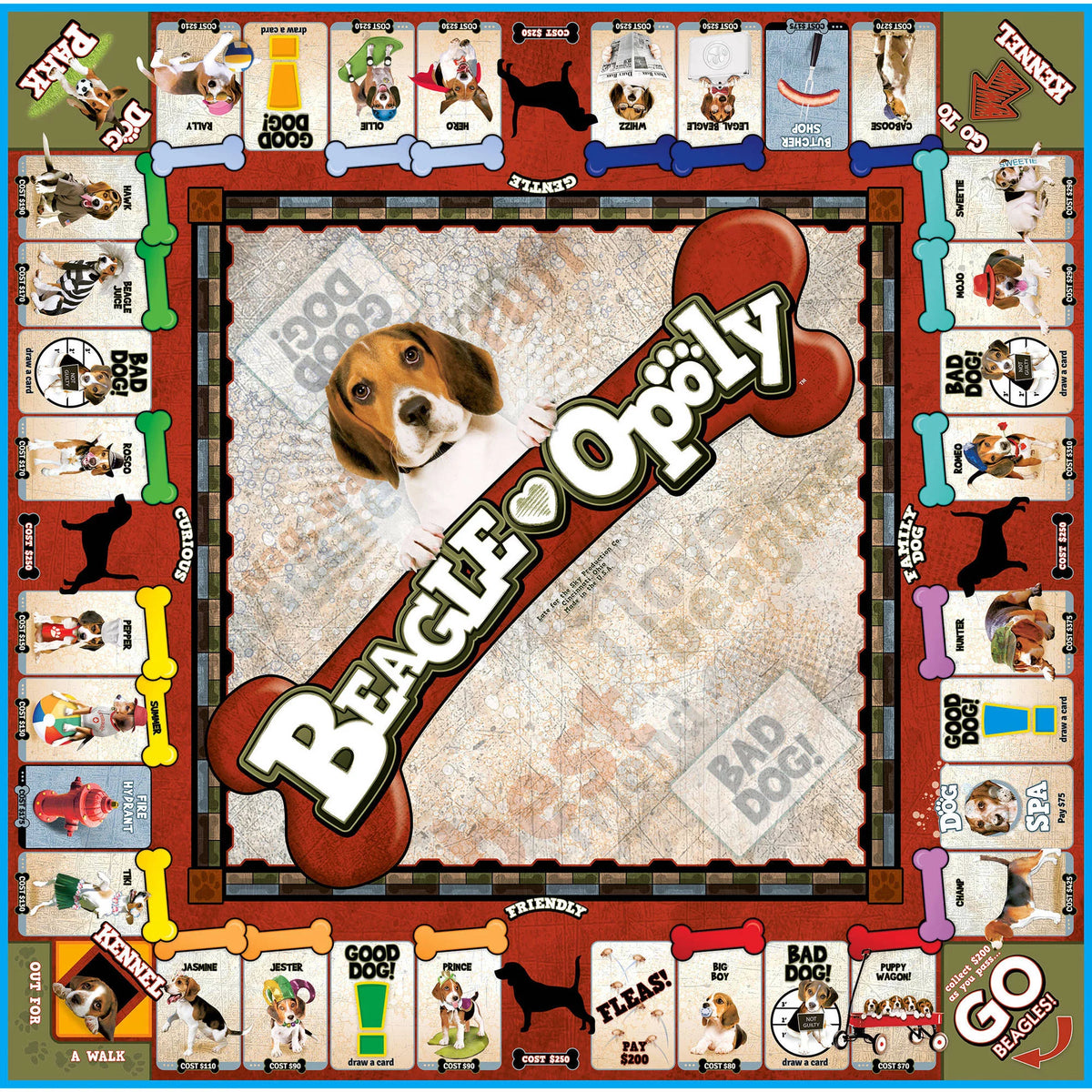 Beagle-Opoly Board Game U6014