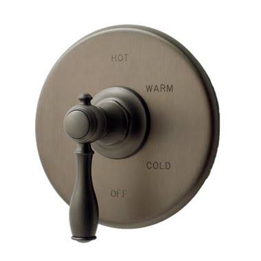 Oil Rubbed Bronze Pressure Balance Shower Trim N87748