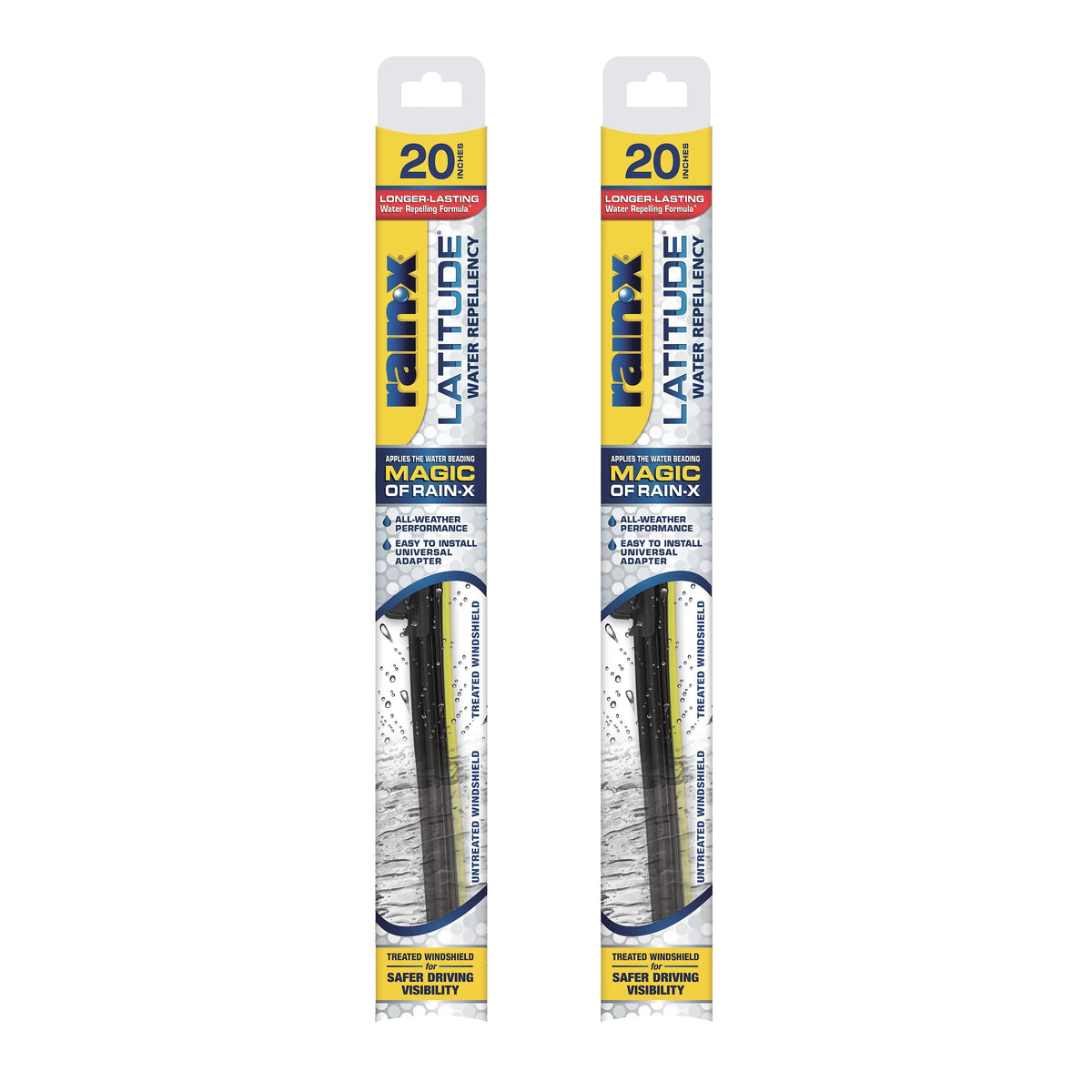 20 2 Pack Water Repellency Wiper Blade A63512