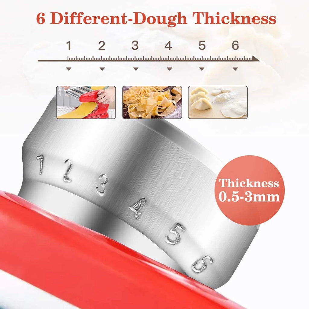 Stainless Steel Manual Pasta Maker Machine L79529