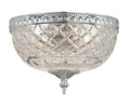 Polished Chrome 2 Light Ceiling Mount B2378