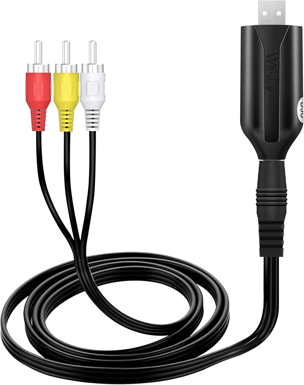 USB 2.0 AV RCA Video Audio Capture Card Adapter D36129