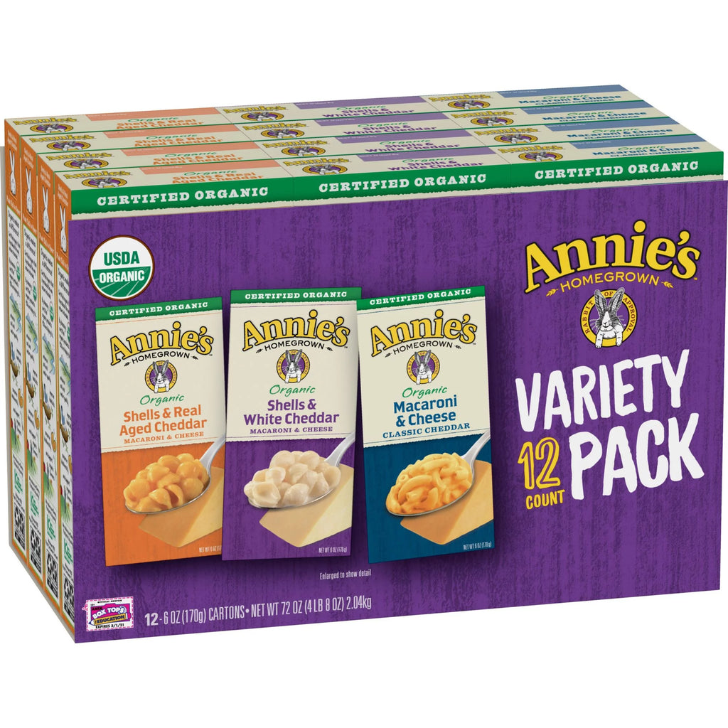 Macaroni And Cheese Variety Pack 12 Count 6 oz F1282