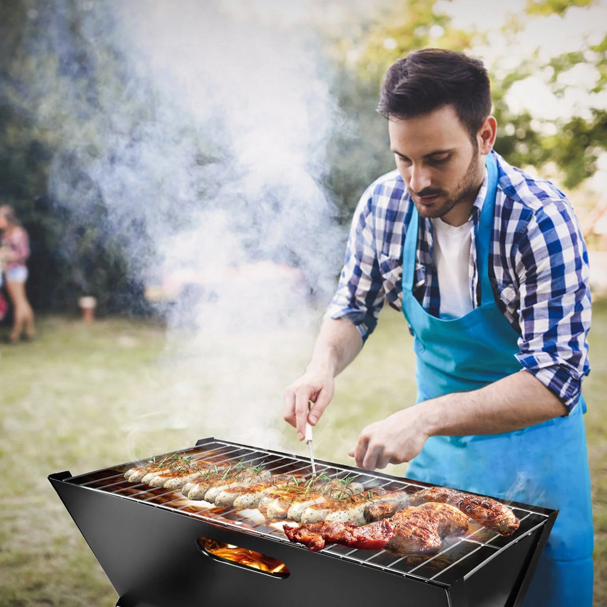 Charcoal BBQ Portable Foldable Grill G39907