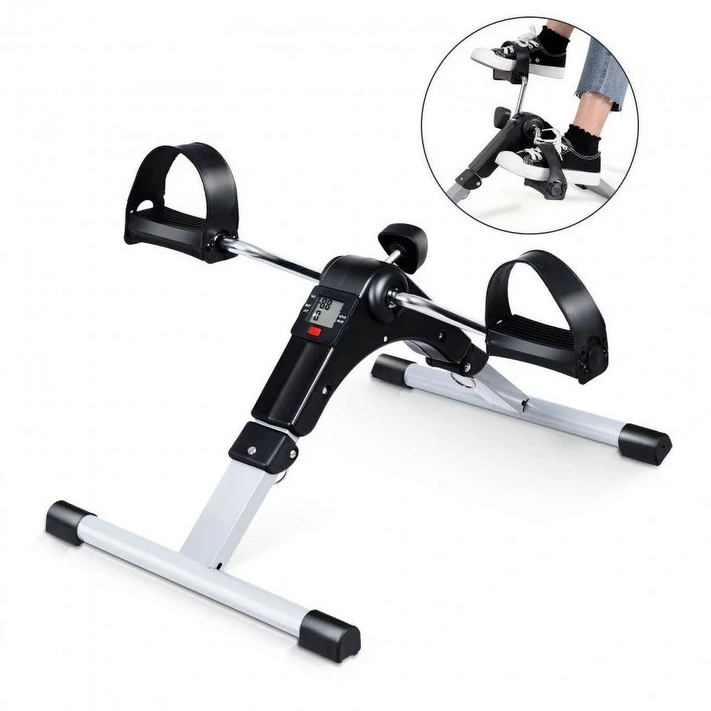 Folding Pedal Exercise Bike with Electronic Display B4324