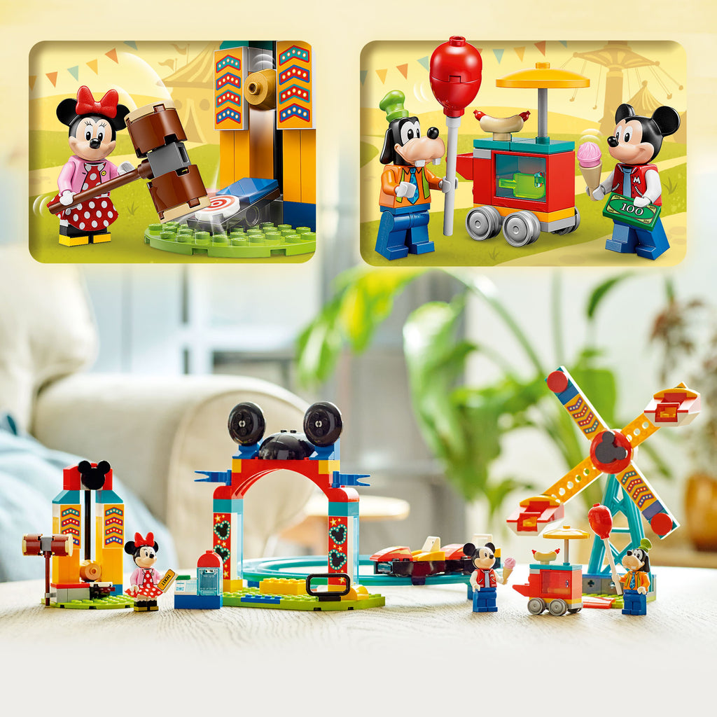 LEGO Disney Mickey and Friends Fairground Fun Toy Set 10778 V735774