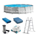 15ft x 42in Prism Frame Above Ground Swimming Pool Set P65164