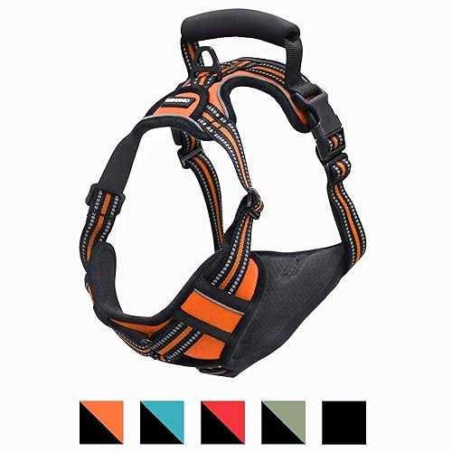 Padded Reflective Dog Harness S6303