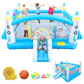 Inflatable Bouncer with Blower, 198" x 180" Play Area, 96" Tall N908003
