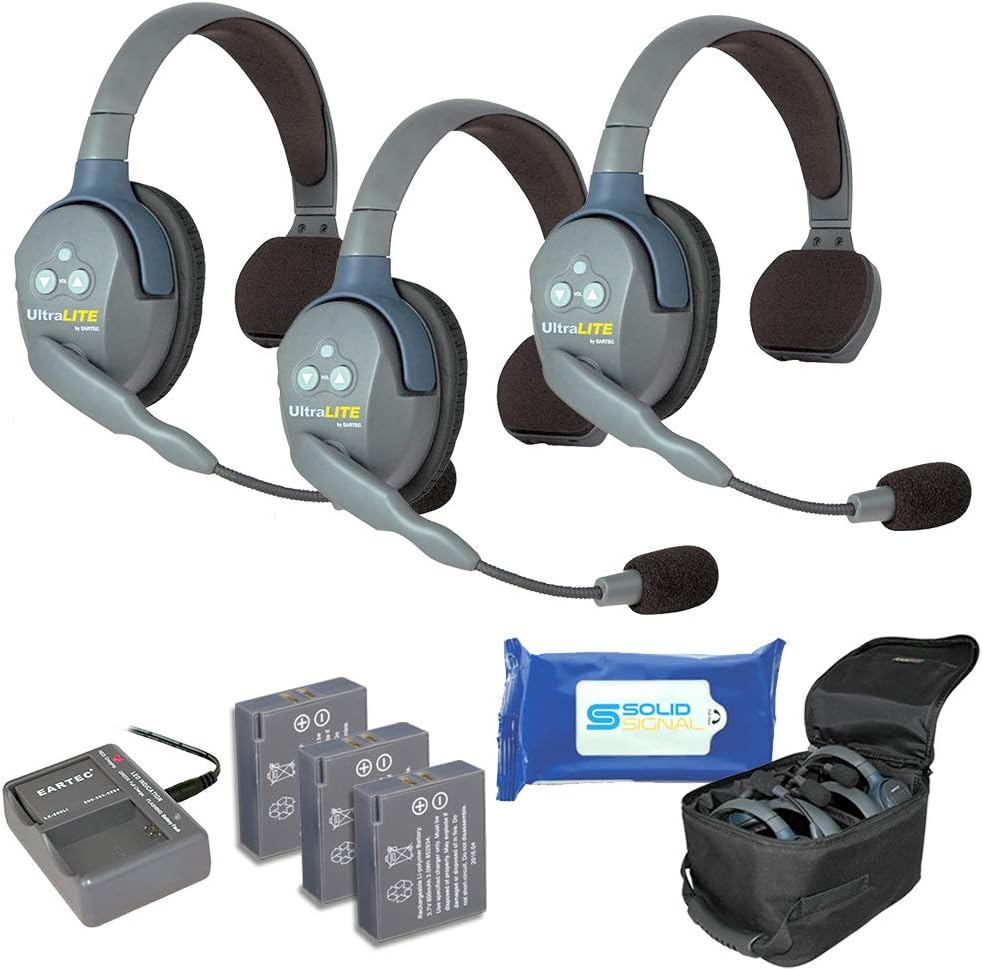 5 Single Ear Wireless Headset Communication System I917