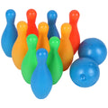 12Pcs Solid Color Bowling Toy Set P309