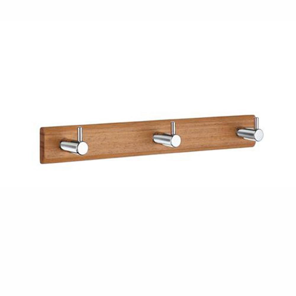 Triple Stainless Steel Coat Rack W162