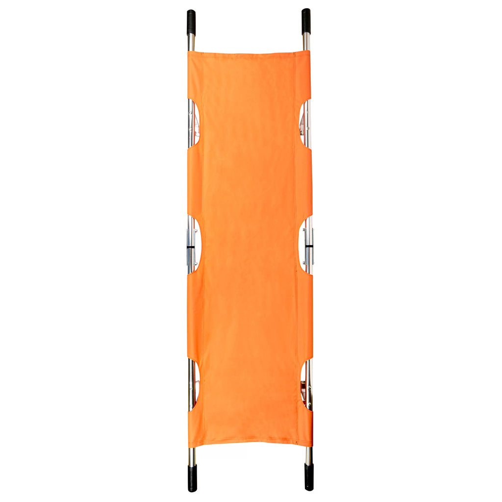 Orange Folding Medical Stretcher T4021