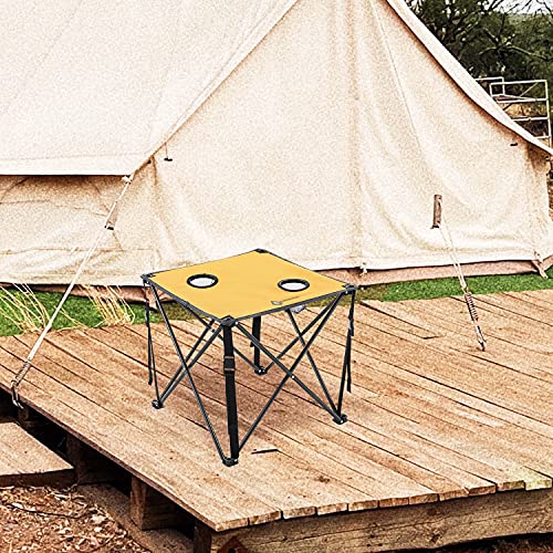 26” Heavy-Duty Portable Folding Camping Table with Carrying Case K362532