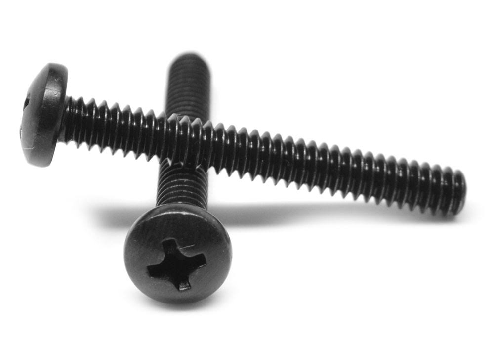 #12-24 x 1/4 Coarse Thread Phillips Pan Head Machine Screw T294439