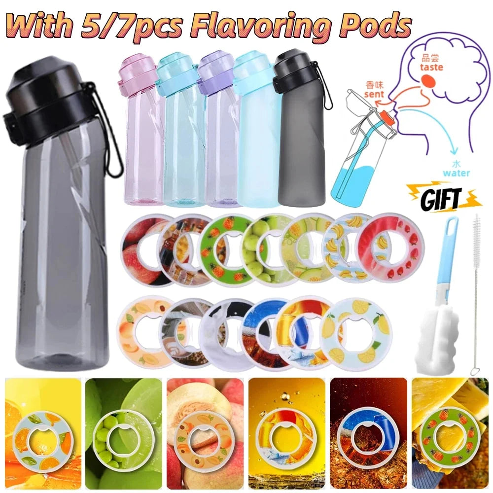 18PCS 650ml Flavored Water Bottle A27011