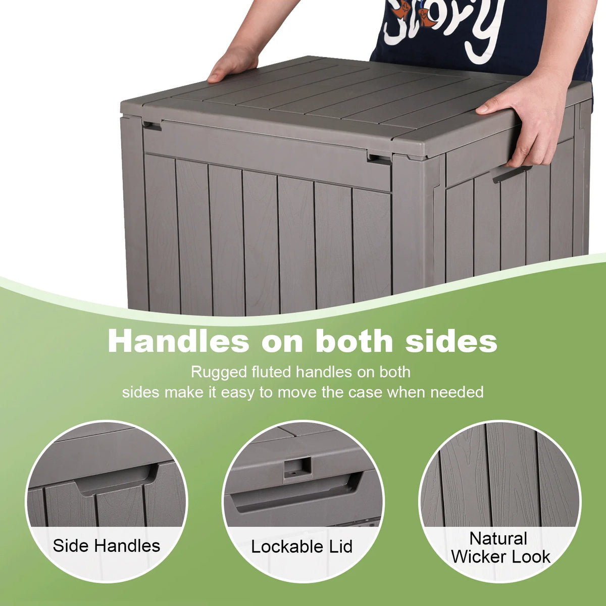 30 Gallon Waterproof Deck Box W17278